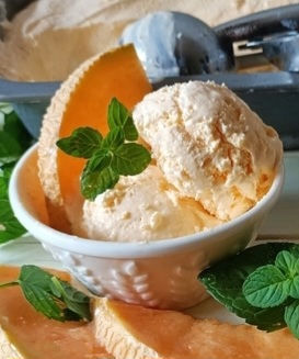 Морозиво зі смаком "Диня"